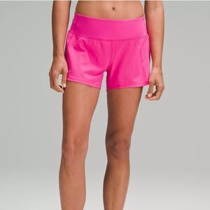 lululemon Speed Up Mid-Rise Lined Shorts 4” - sonic pink